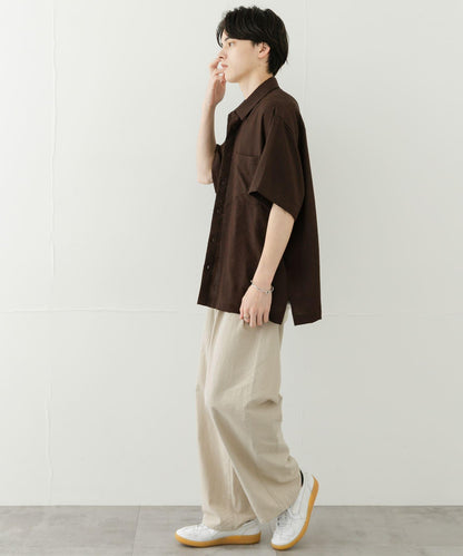 乾爽觸感寬鬆長褲