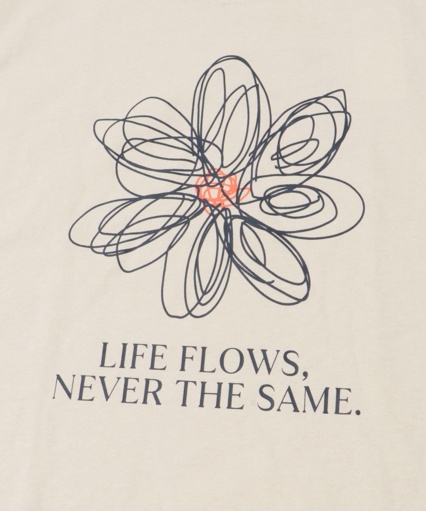 花卉藝術圖案短袖T恤