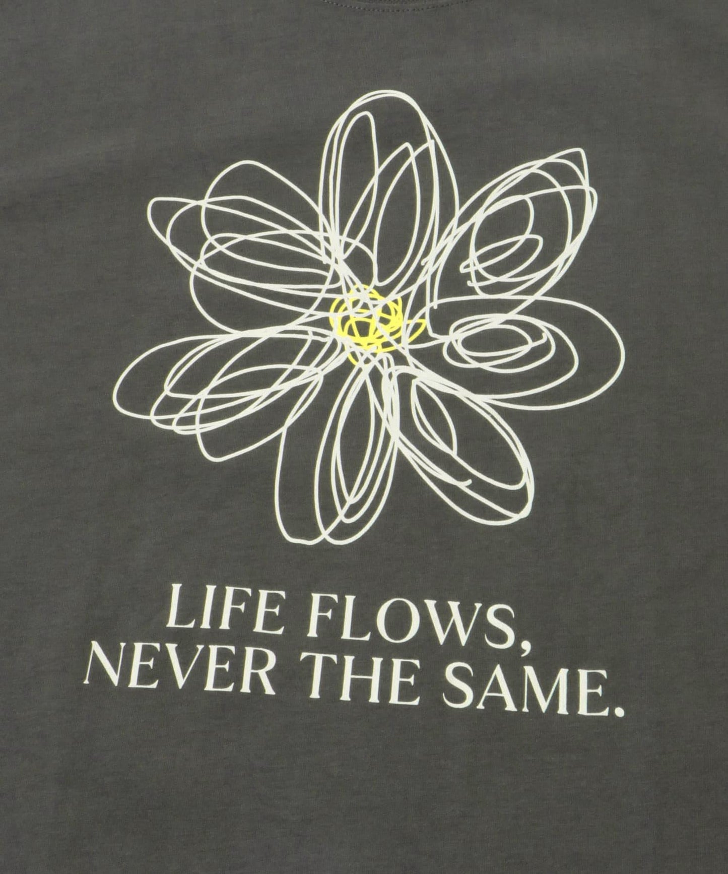 花卉藝術圖案短袖T恤