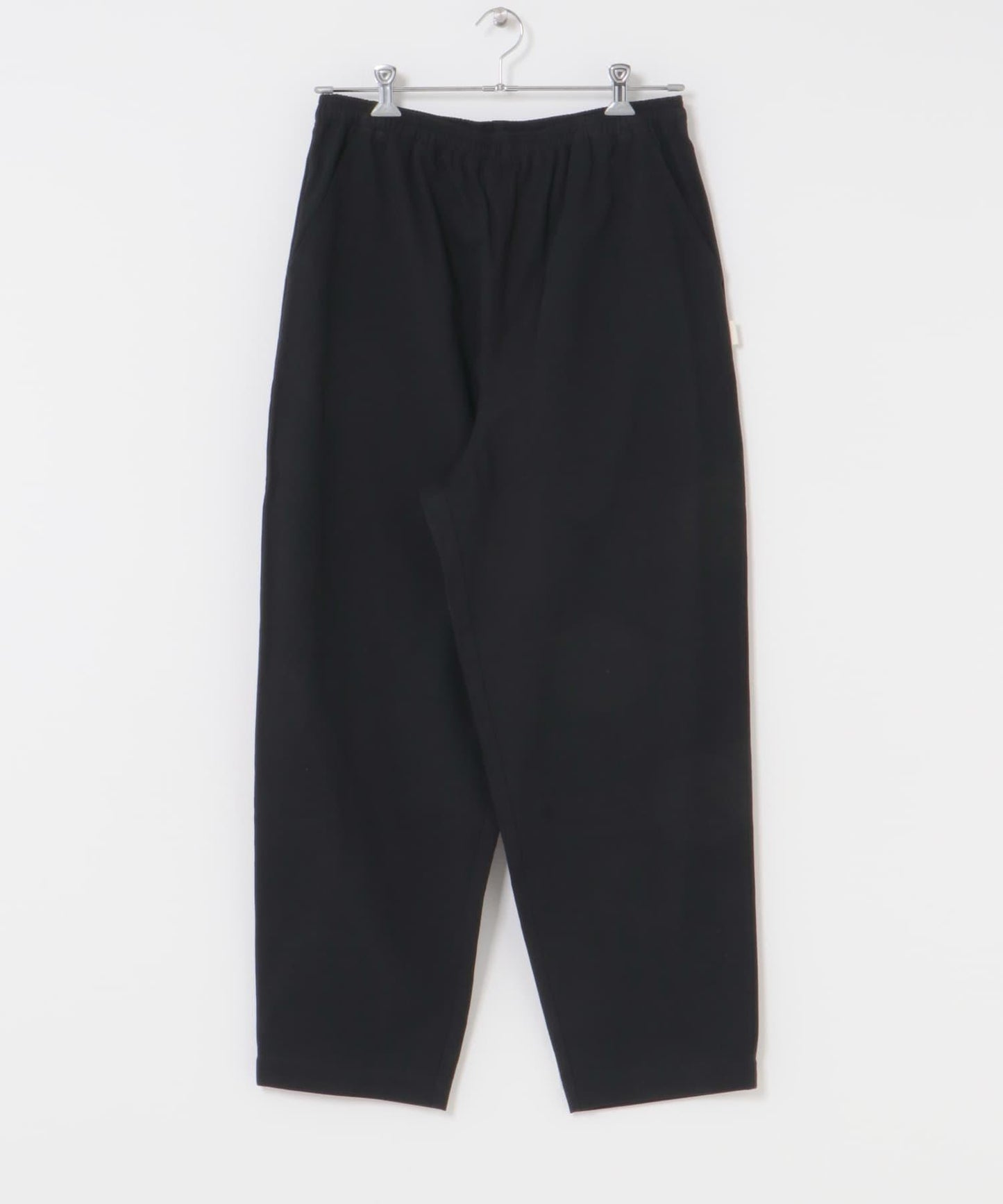 基礎寬鬆休閒斜紋棉布長褲