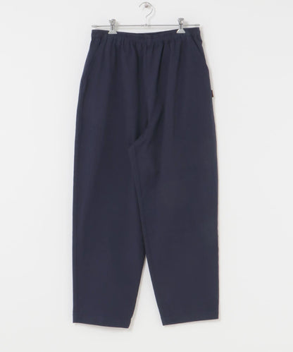 基礎寬鬆休閒斜紋棉布長褲