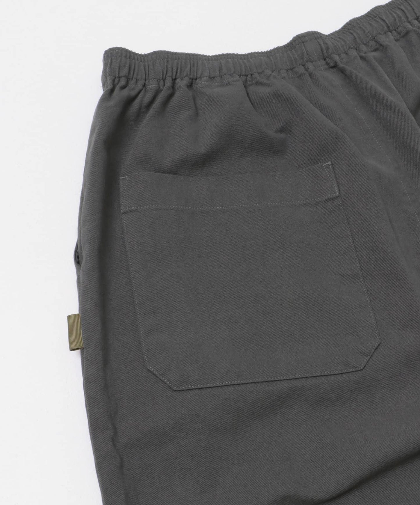 基礎寬鬆休閒斜紋棉布長褲