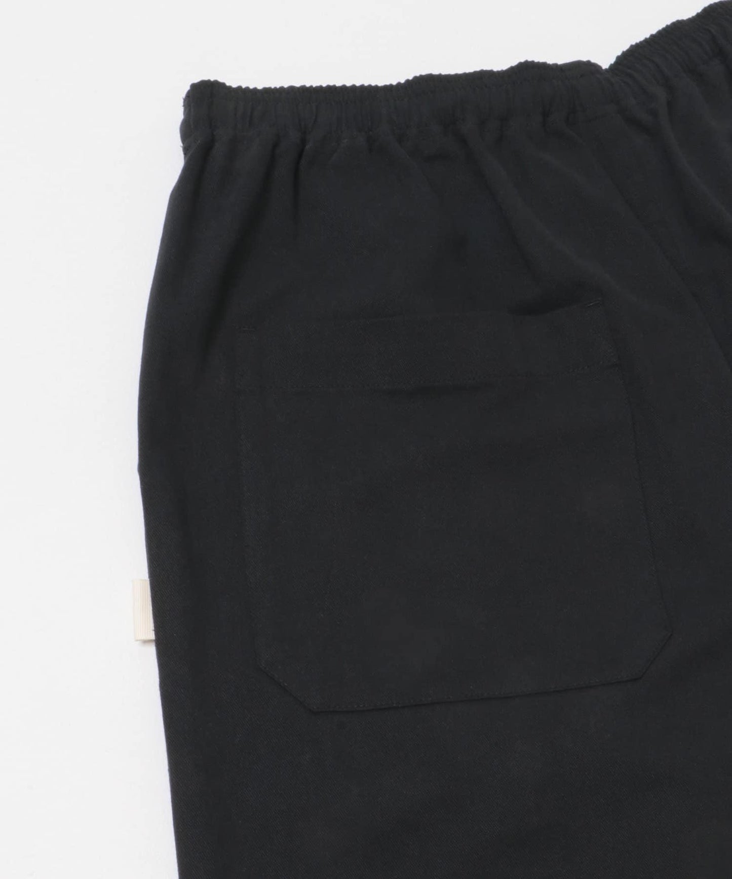 基礎寬鬆休閒斜紋棉布長褲