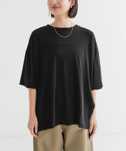 強捻天竺寬鬆T恤