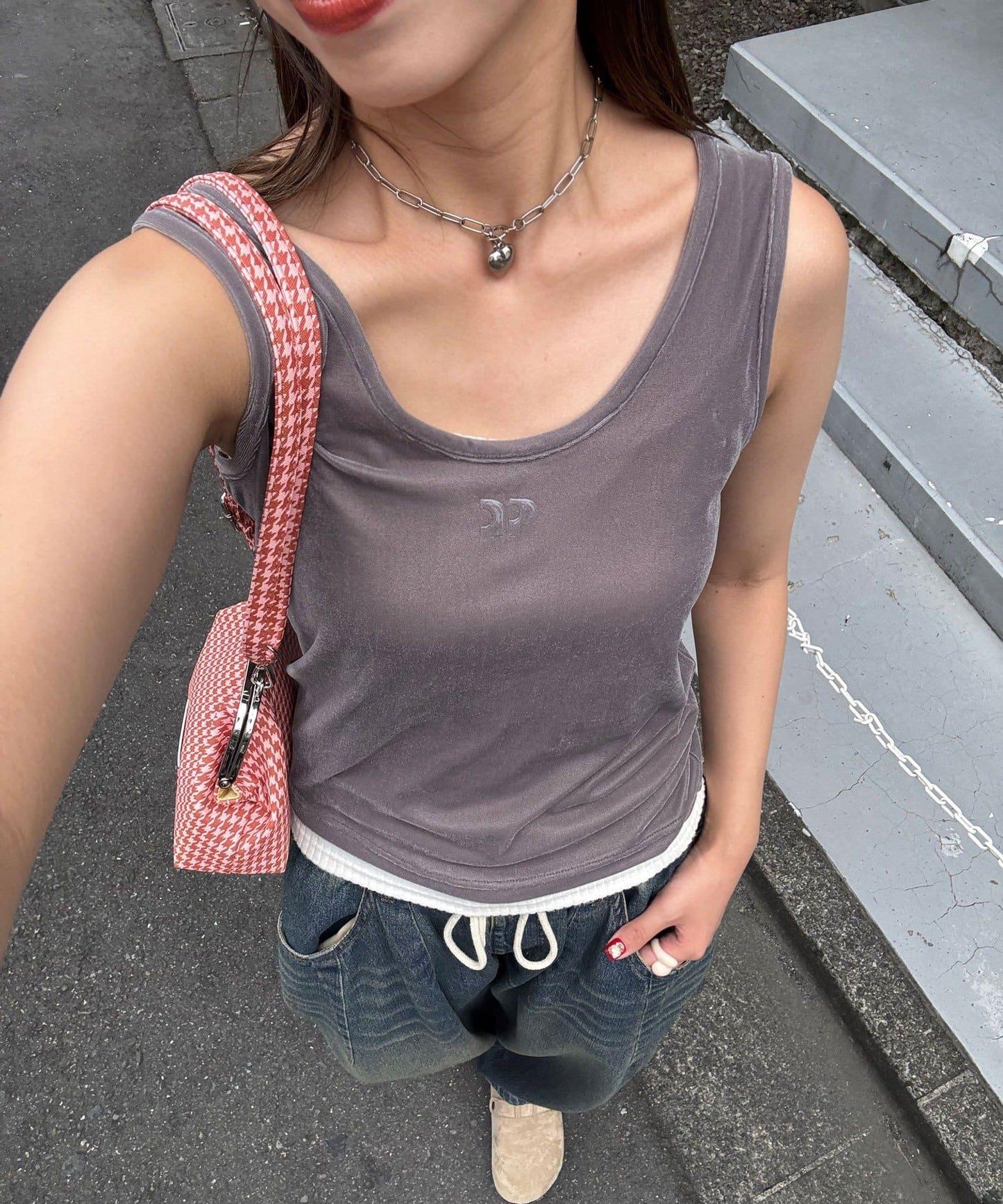 絨面背心