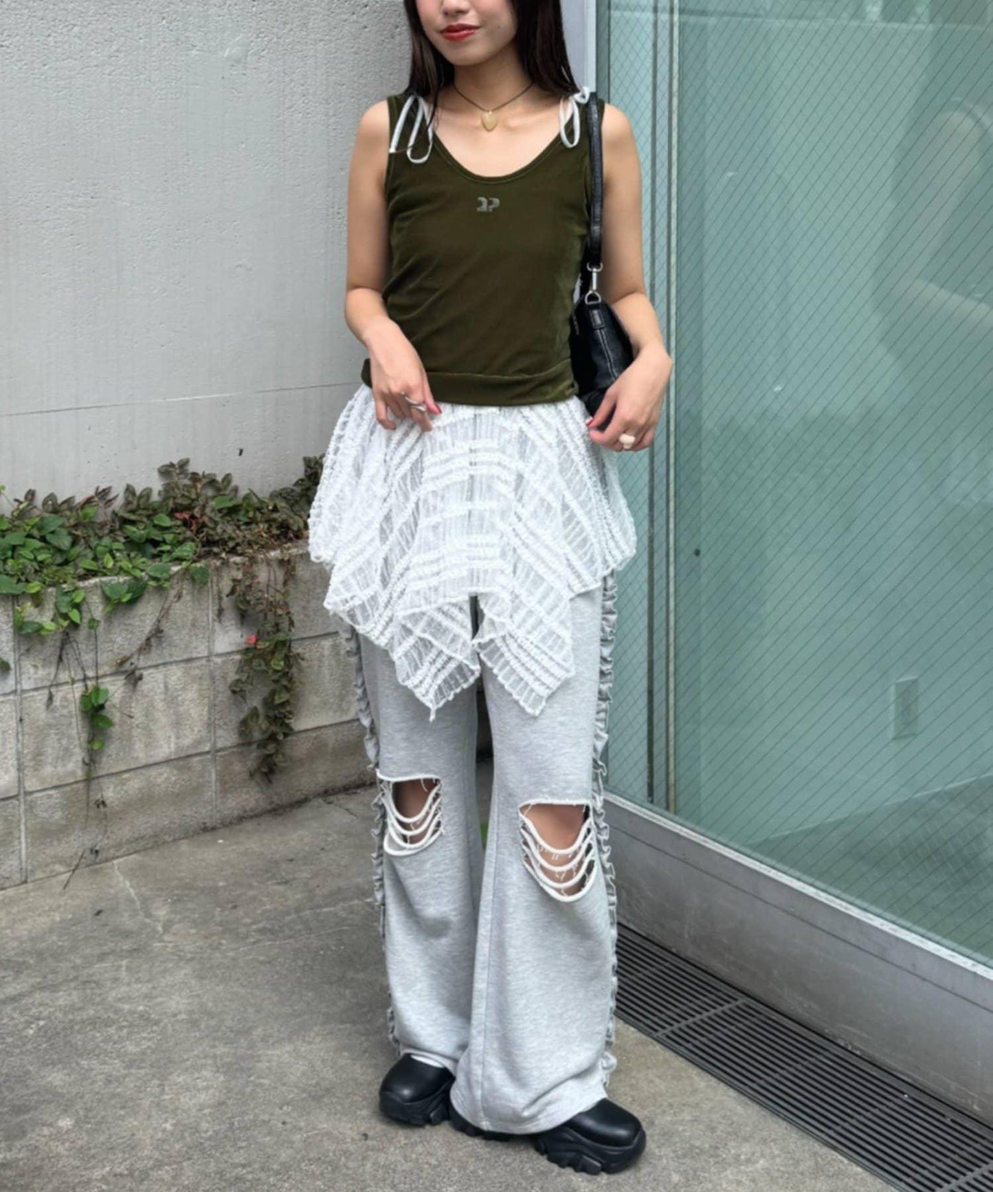 絨面背心