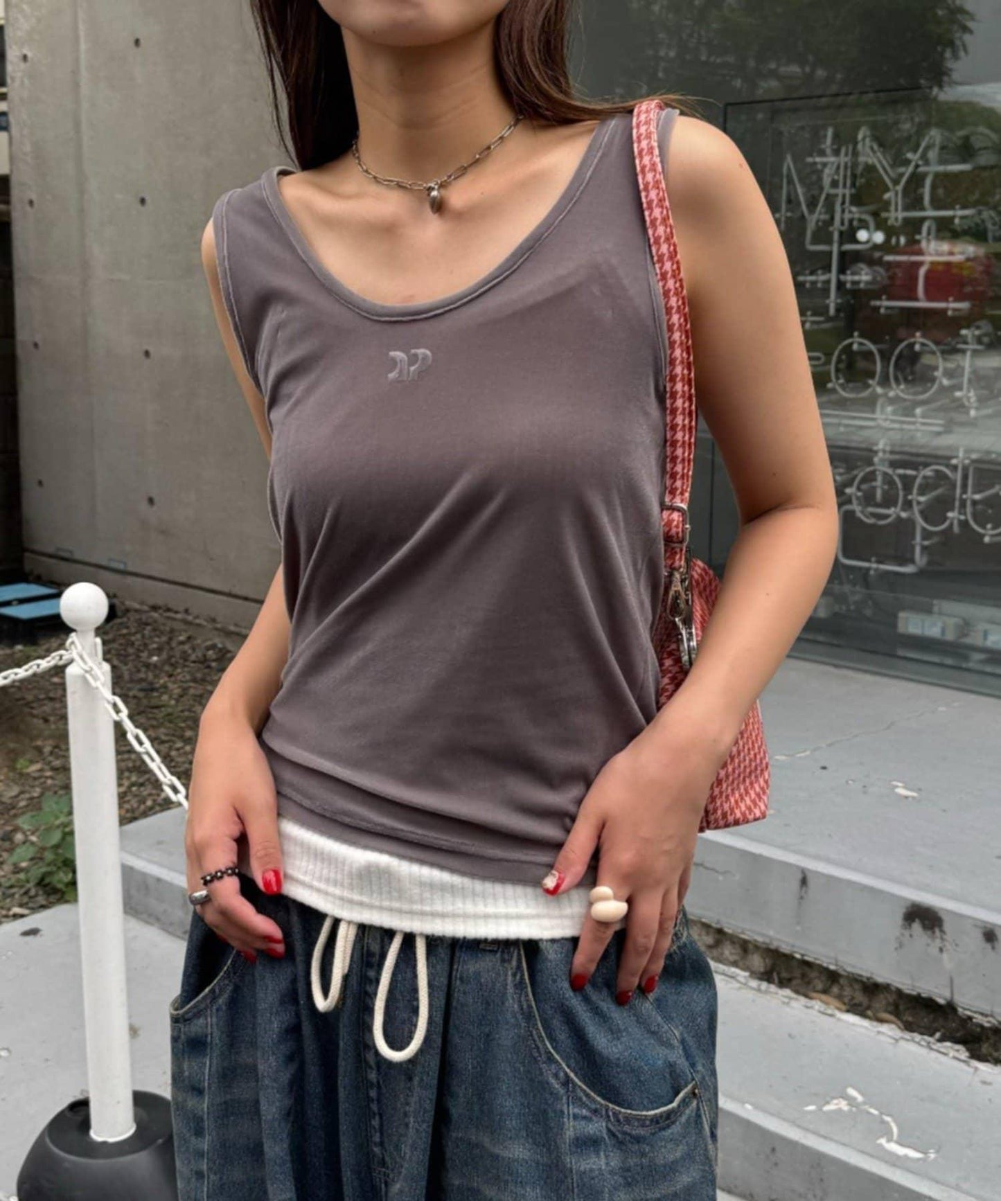 絨面背心