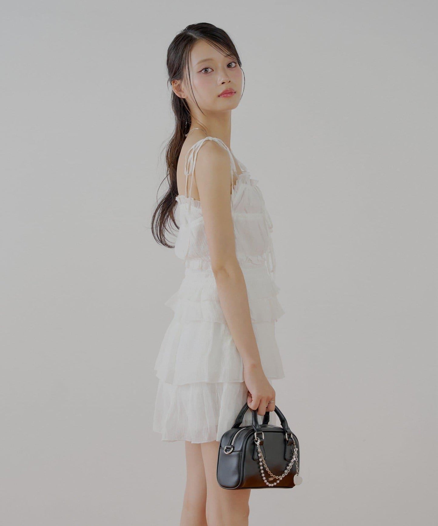 透膚蕾絲 裹胸背心短褲 套裝