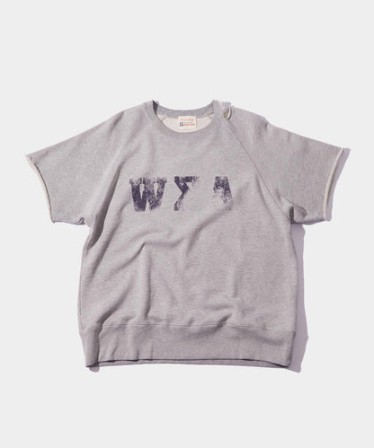 【來自復古風】錯誤破損短袖衛衣 / 2種尺寸