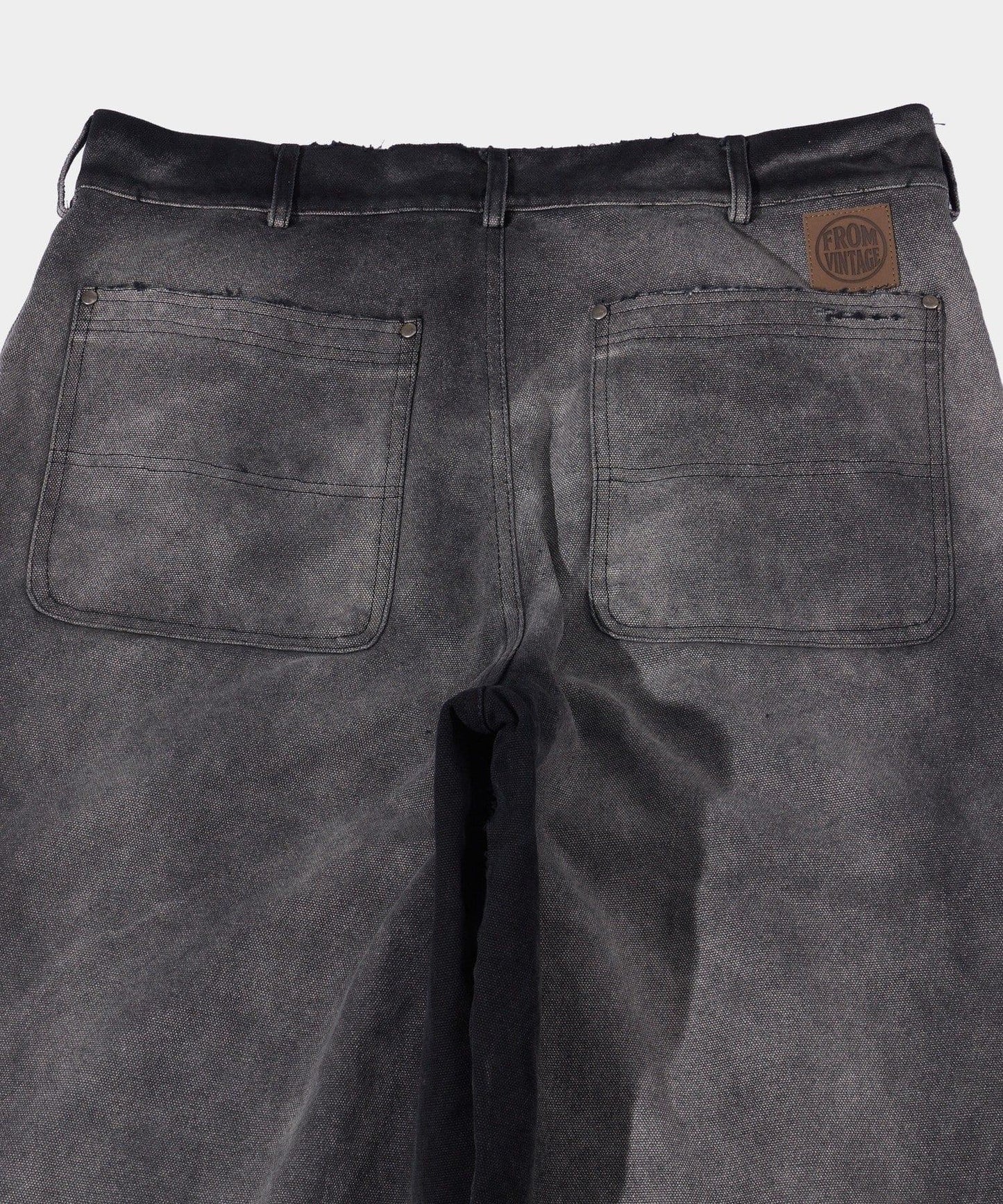 【來自復古風】錯誤的鴨子雙膝工裝褲