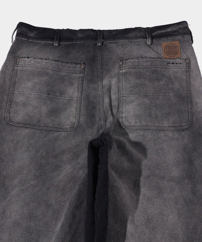 【來自復古風】錯誤的鴨子雙膝工裝褲