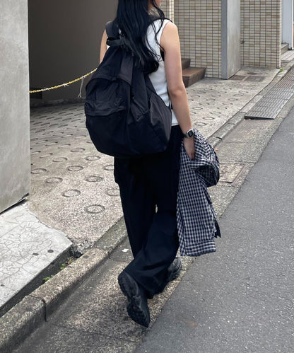 【男女通用】防水軟尼龍揹包