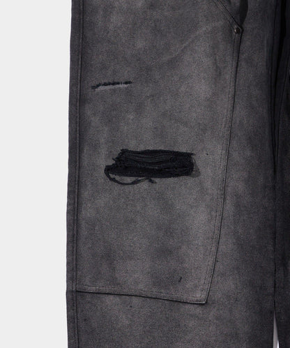 【來自復古風】錯誤的鴨子雙膝工裝褲