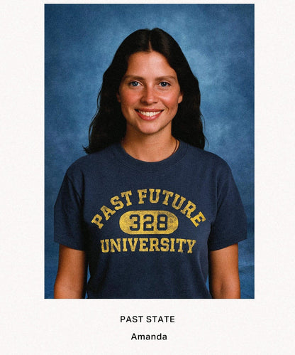 【來自復古風】錯誤大學T恤