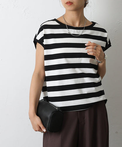 天竺法式短袖套頭衫