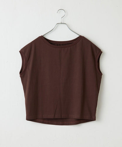 天竺法式短袖套頭衫