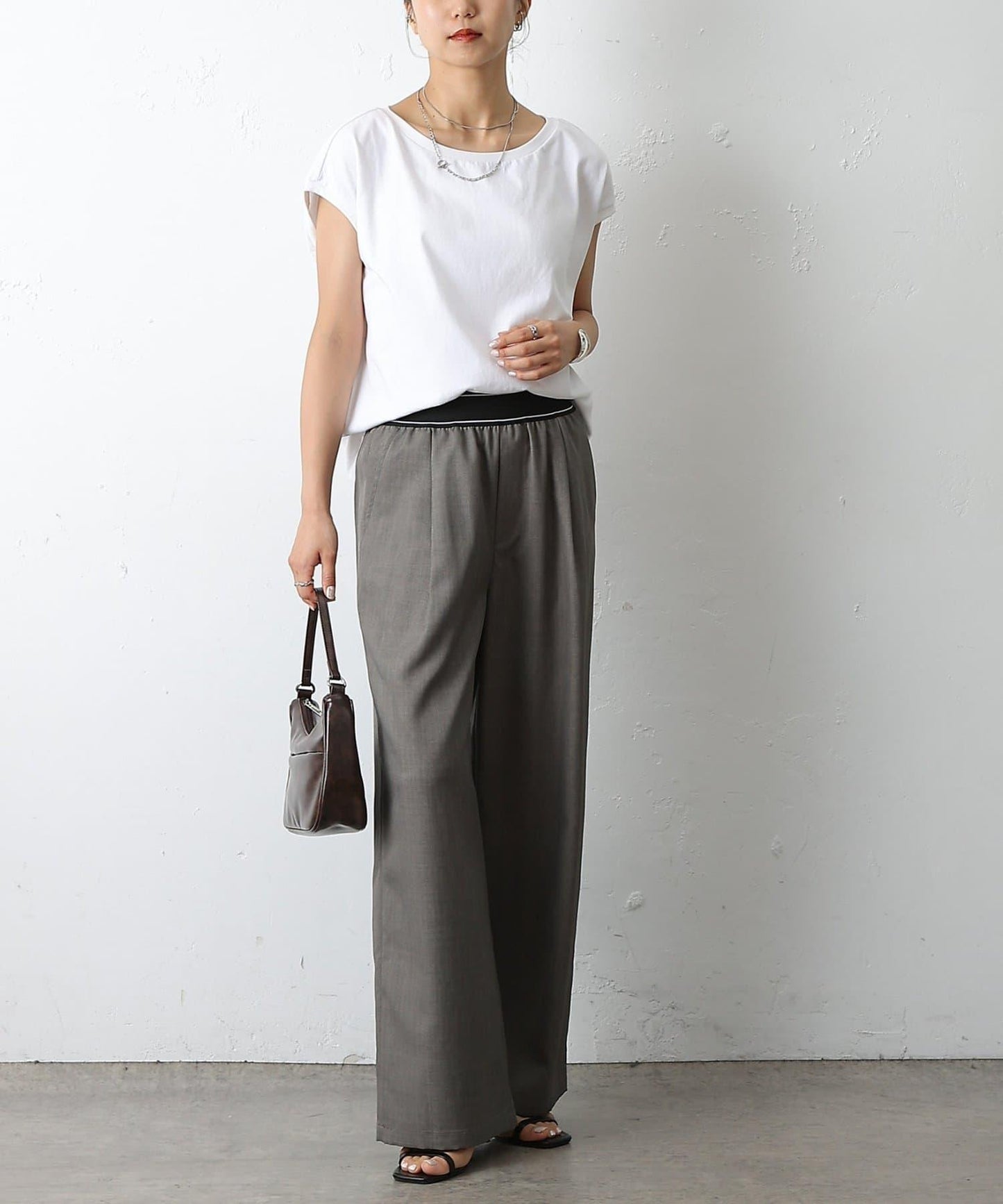 天竺法式短袖套頭衫