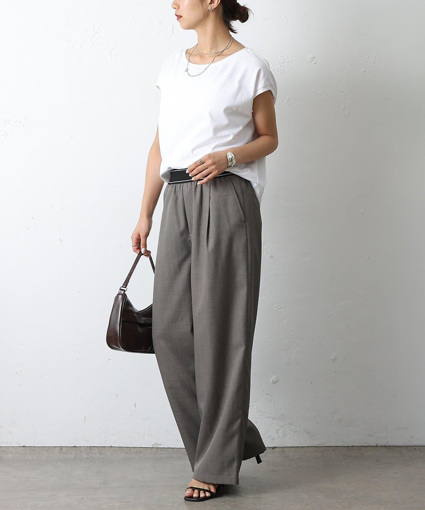 天竺法式短袖套頭衫