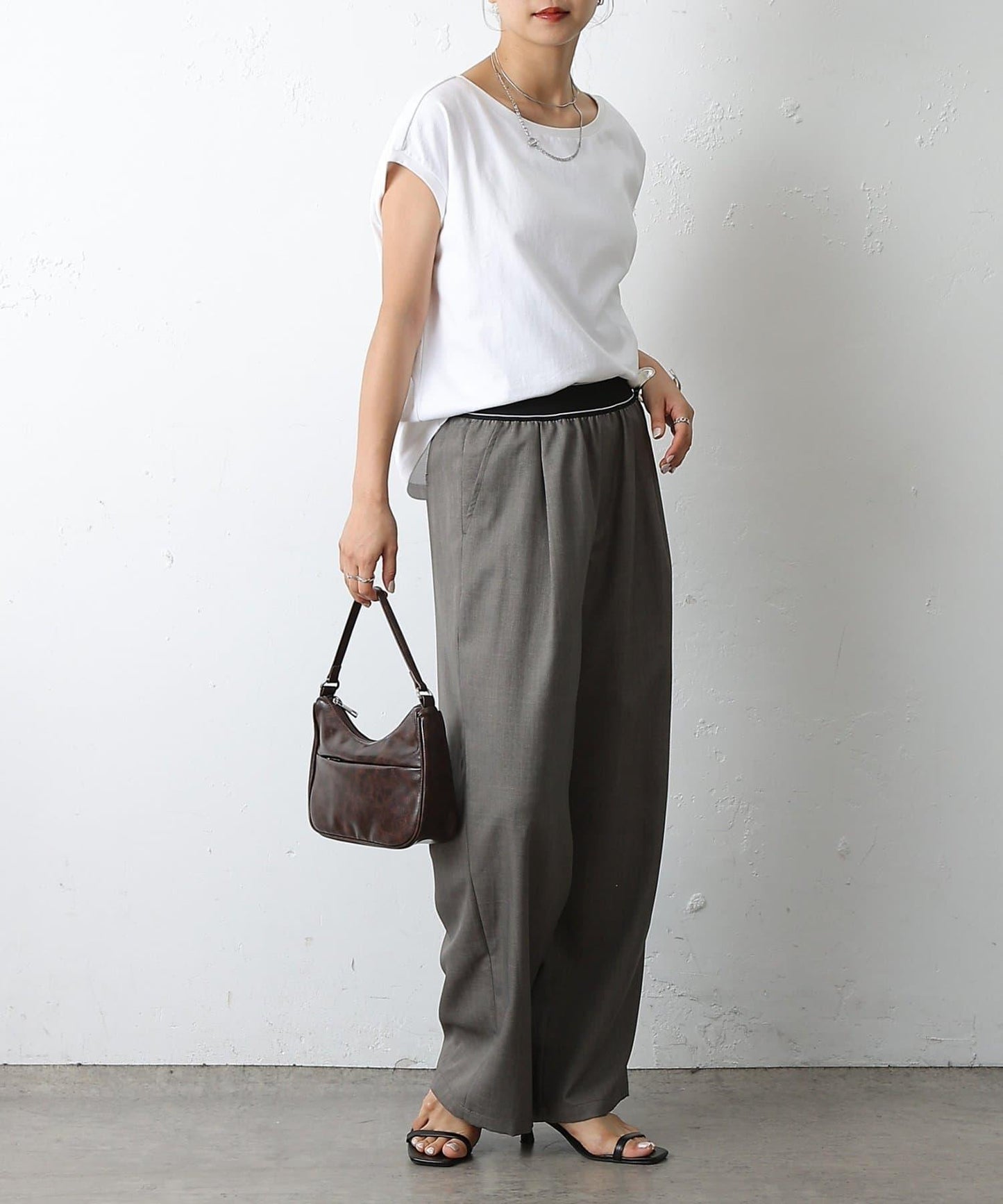 天竺法式短袖套頭衫