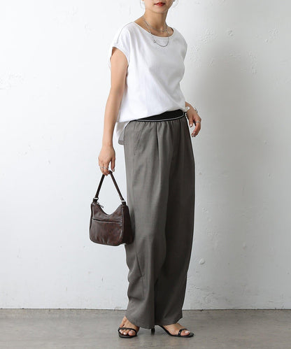 天竺法式短袖套頭衫