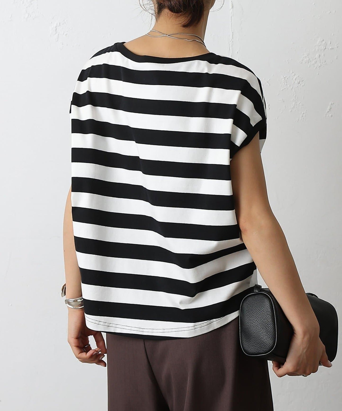 天竺法式短袖套頭衫