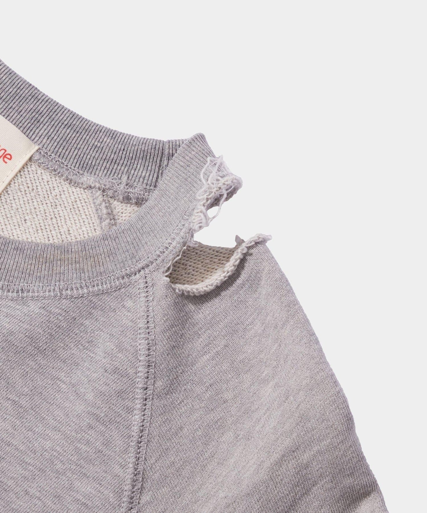 【來自復古風】錯誤破損短袖衛衣 / 2種尺寸