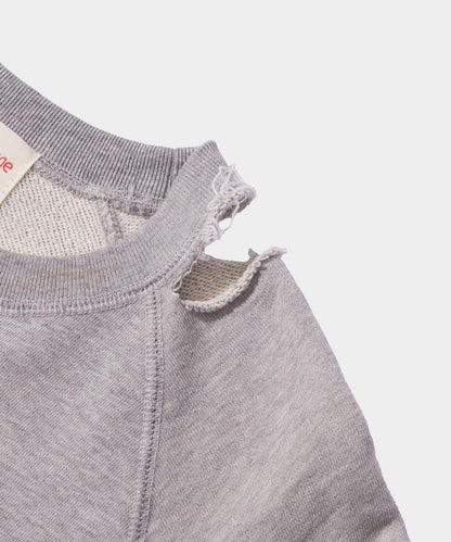 【來自復古風】錯誤破損短袖衛衣 / 2種尺寸