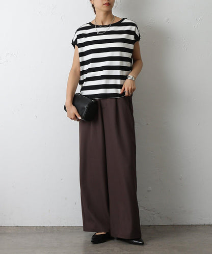 天竺法式短袖套頭衫