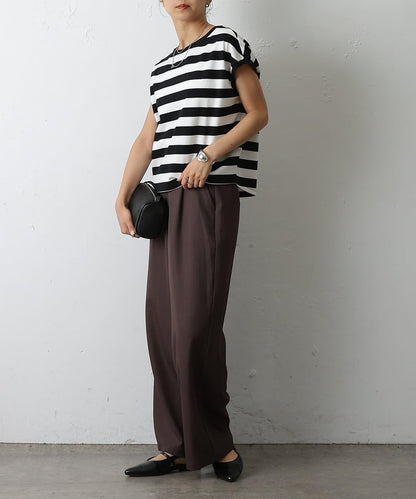 天竺法式短袖套頭衫