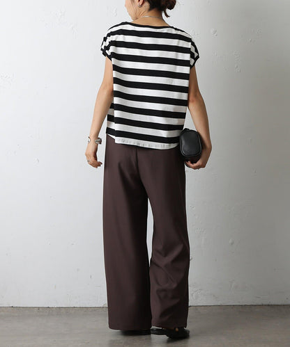 天竺法式短袖套頭衫