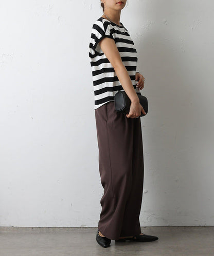 天竺法式短袖套頭衫