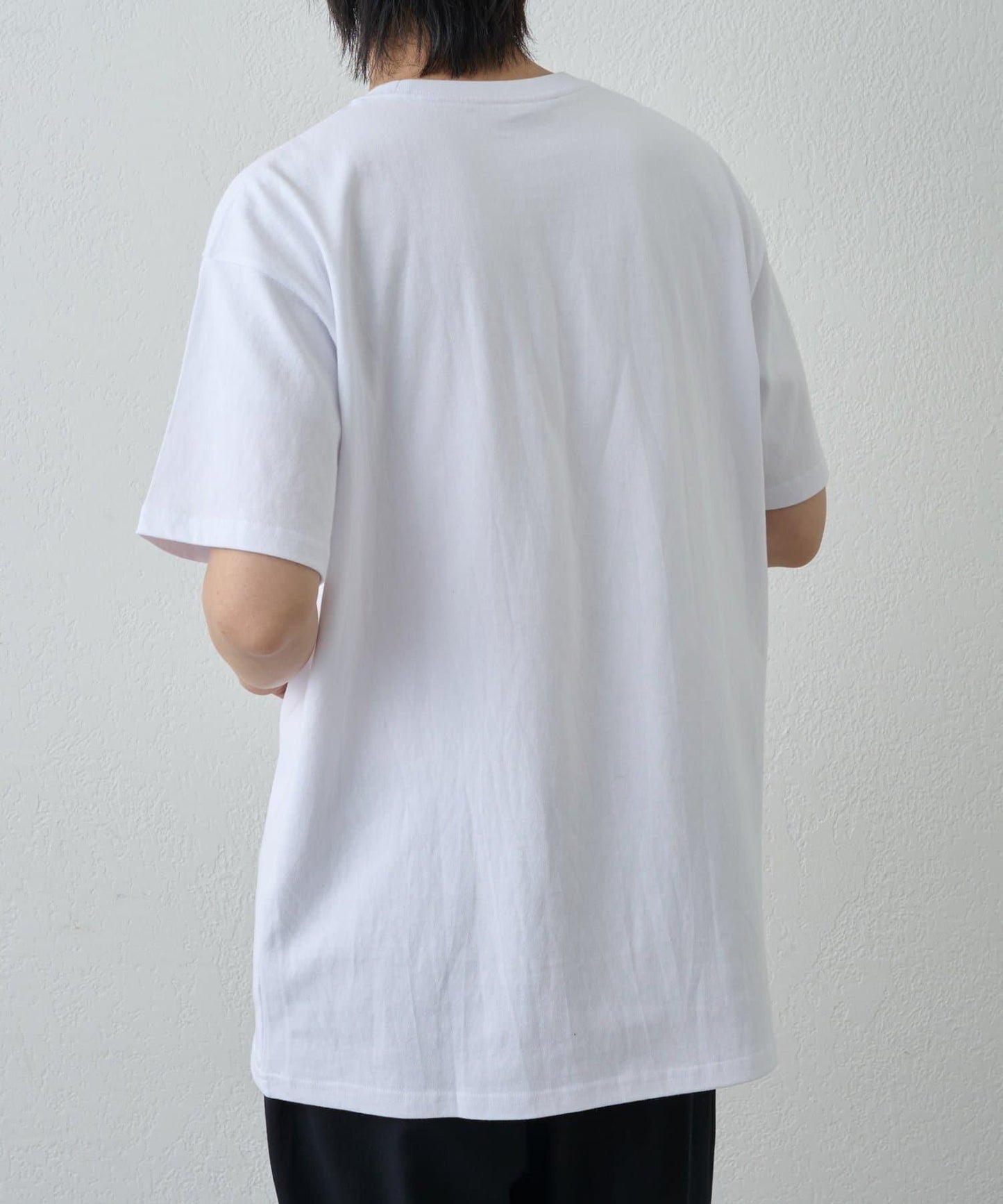 簡約大學印花T恤