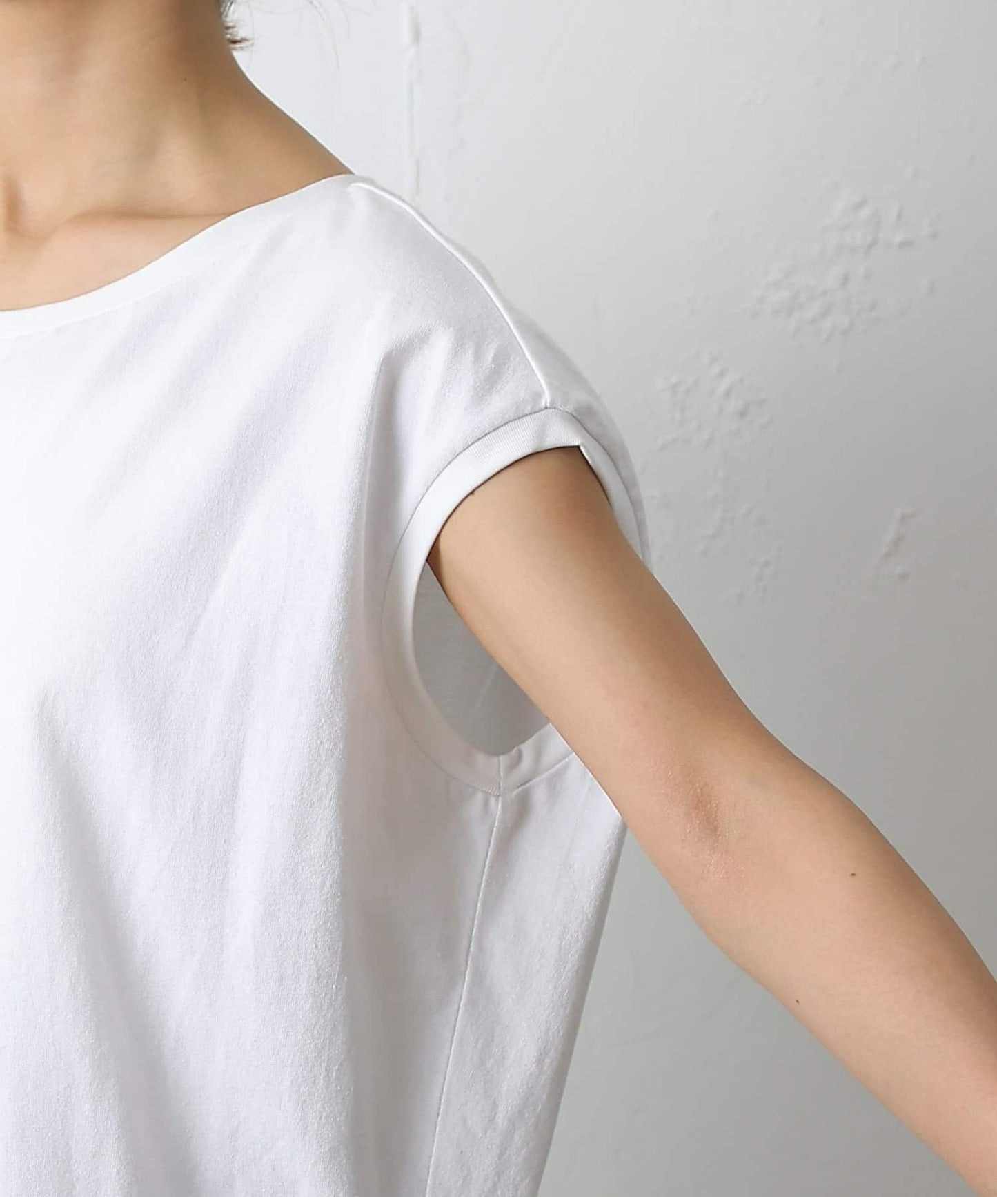 天竺法式短袖套頭衫