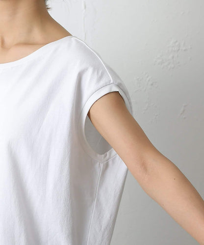 天竺法式短袖套頭衫