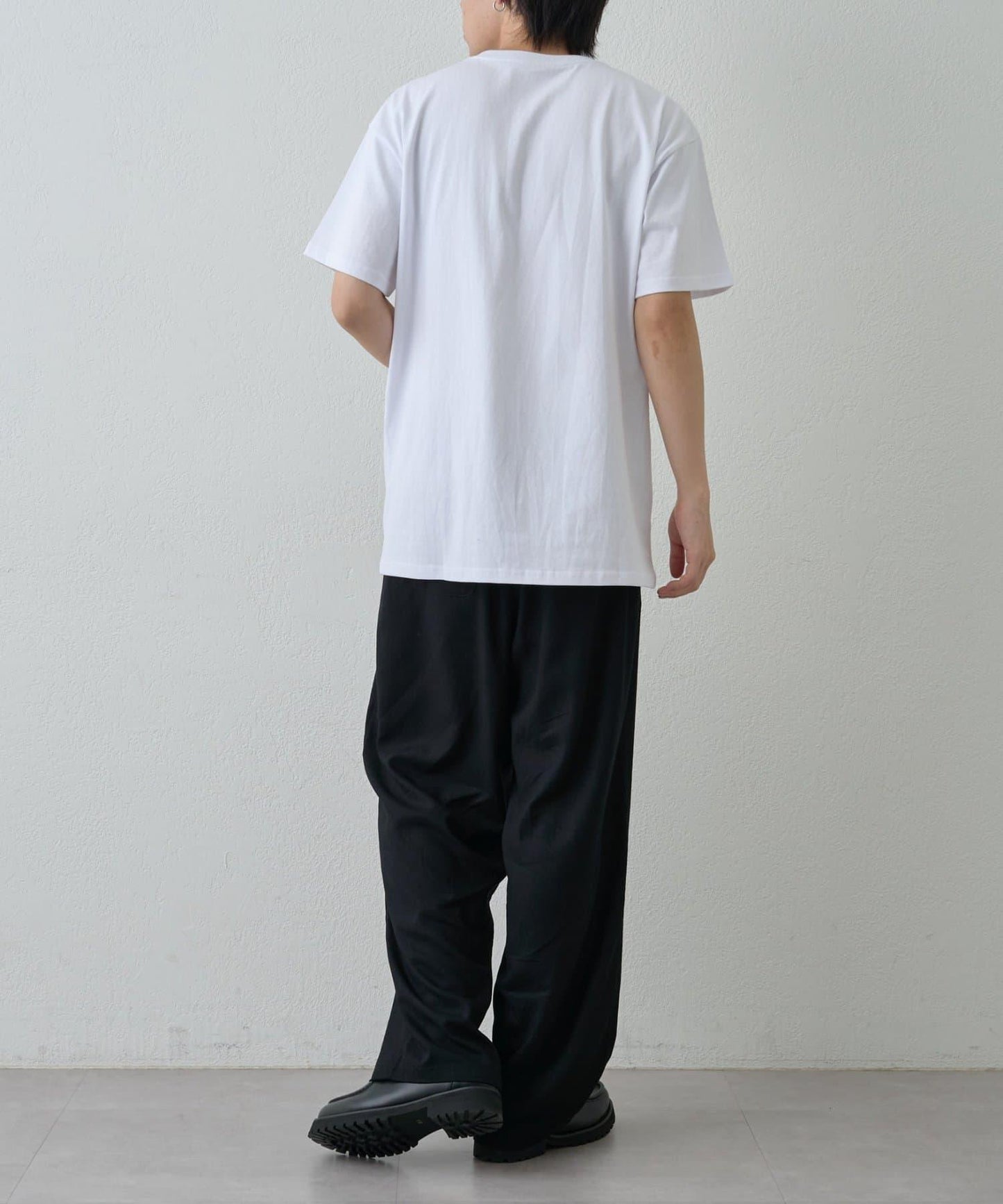 簡約大學印花T恤