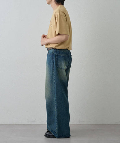 簡約大學印花T恤