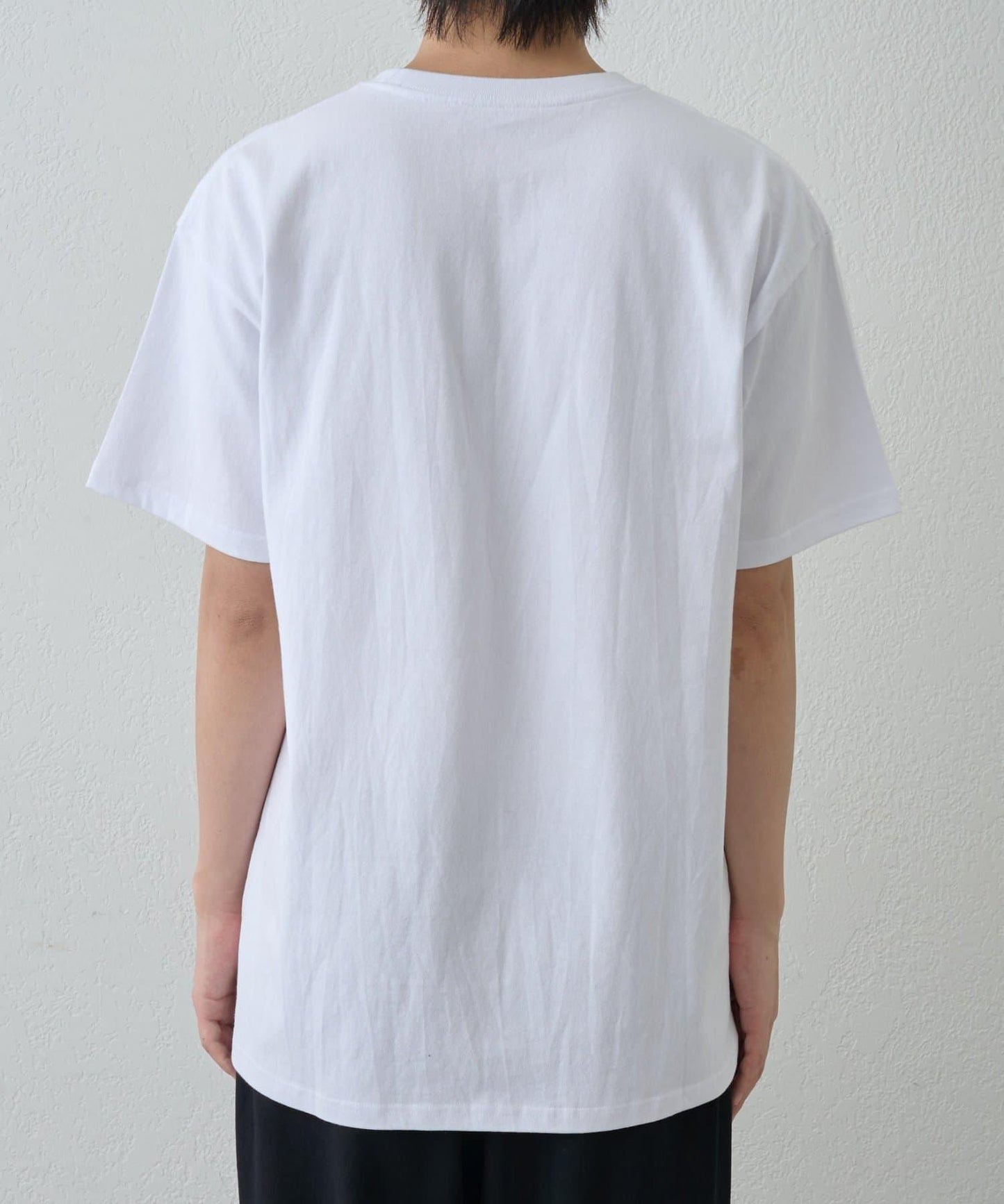 簡約大學印花T恤