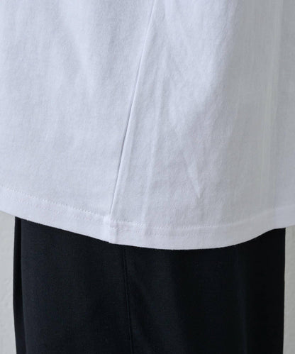 簡約大學印花T恤