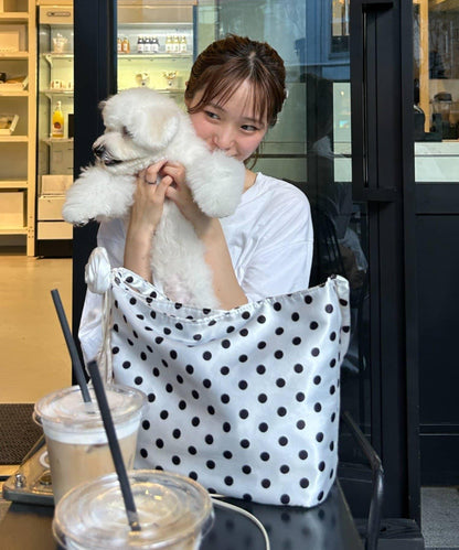 【CIAOPANIC TYPY】帶玫瑰吊墜緞面包