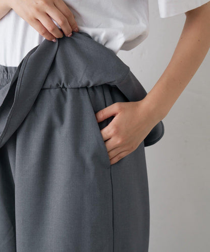 【CIAOPANIC TYPY】帶荷葉邊西裝褲