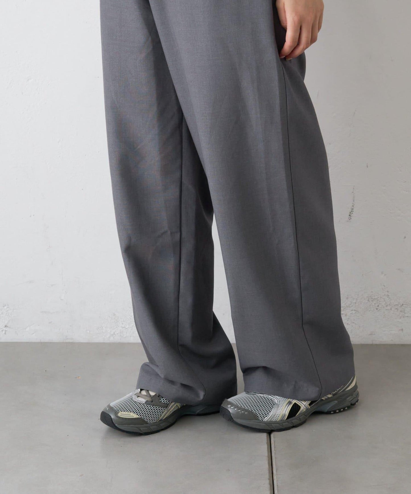 【CIAOPANIC TYPY】帶荷葉邊西裝褲