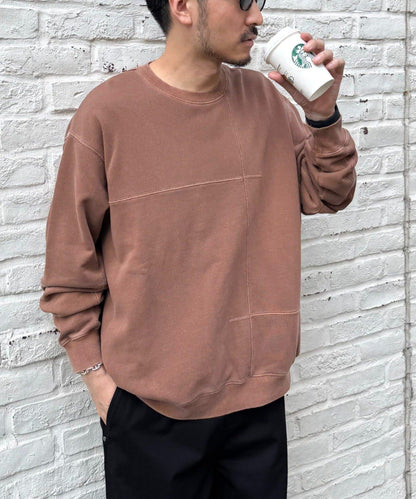 【小河正企劃】復古拼接衛衣