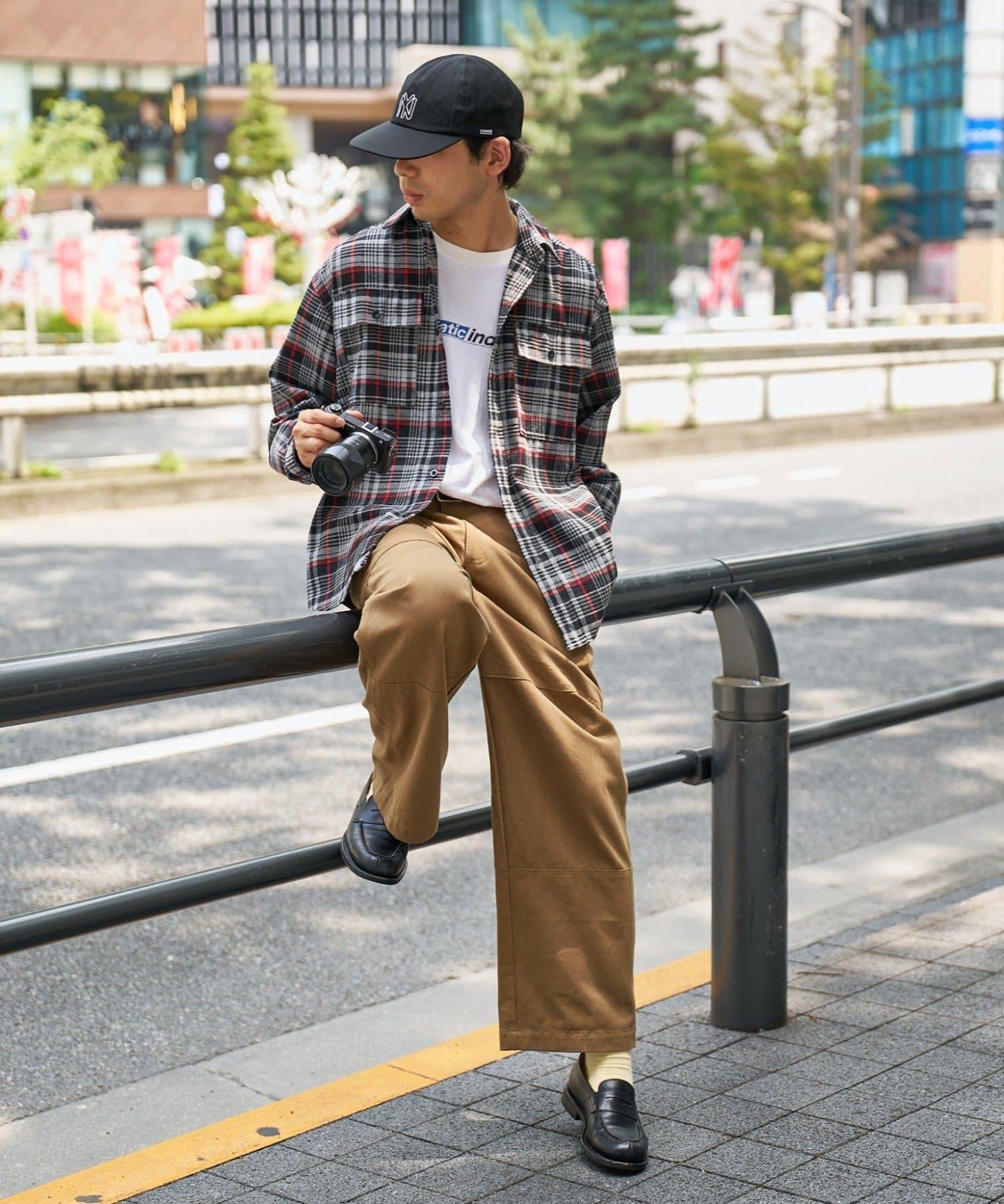 【Mr.凱普＆kogi企劃】商場格子襯衫夾克