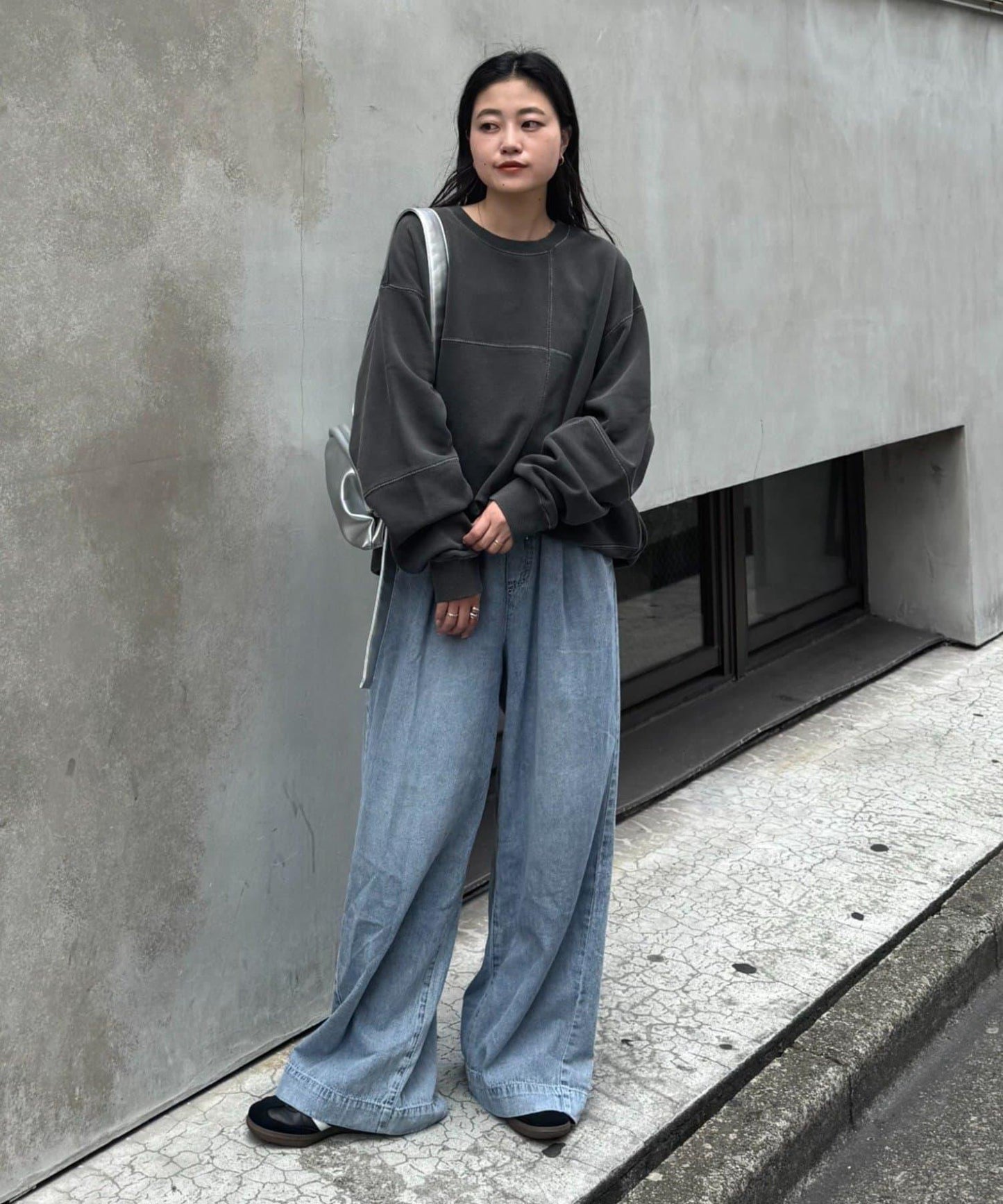 【小河正企劃】復古拼接衛衣