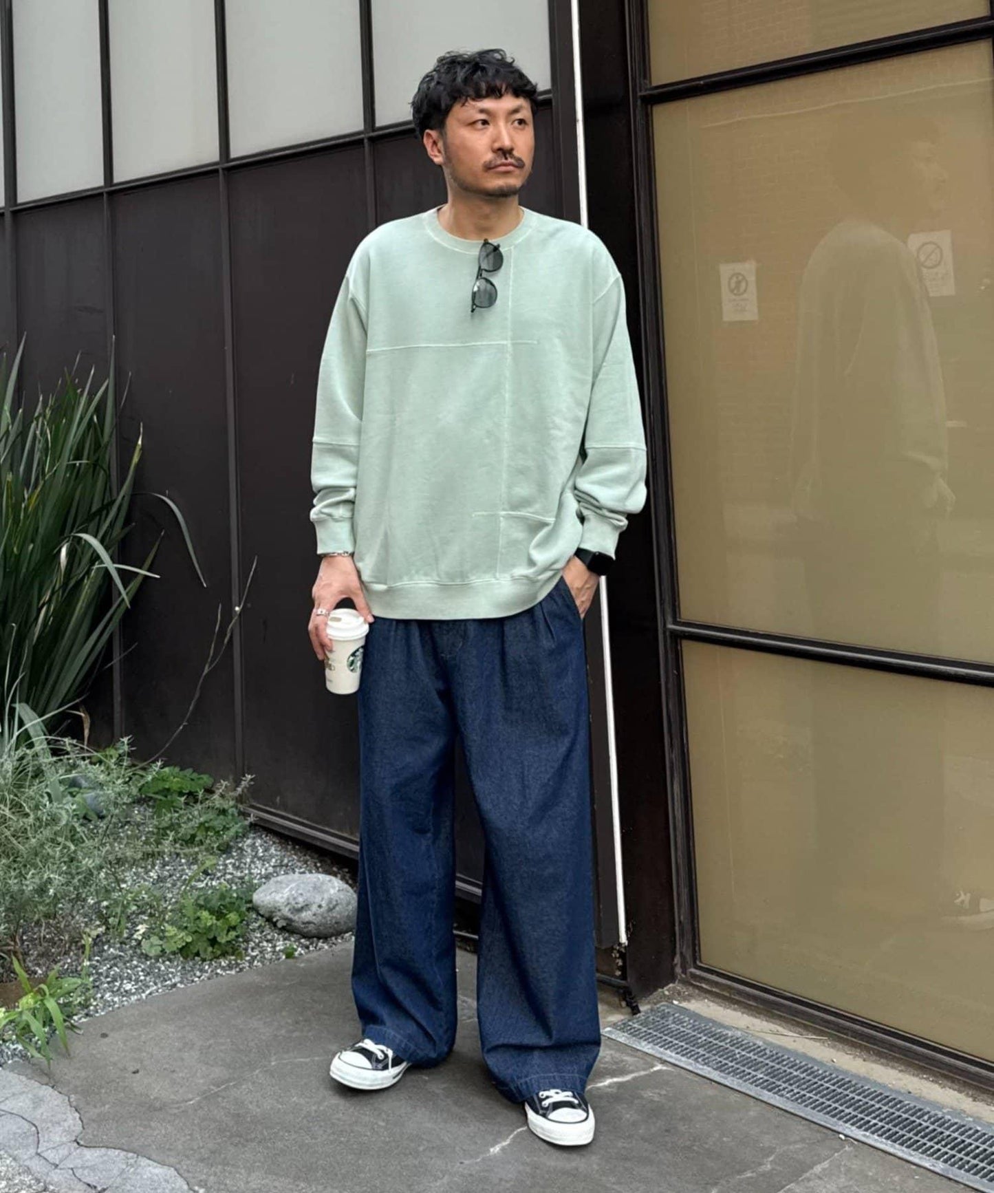 【小河正企劃】復古拼接衛衣