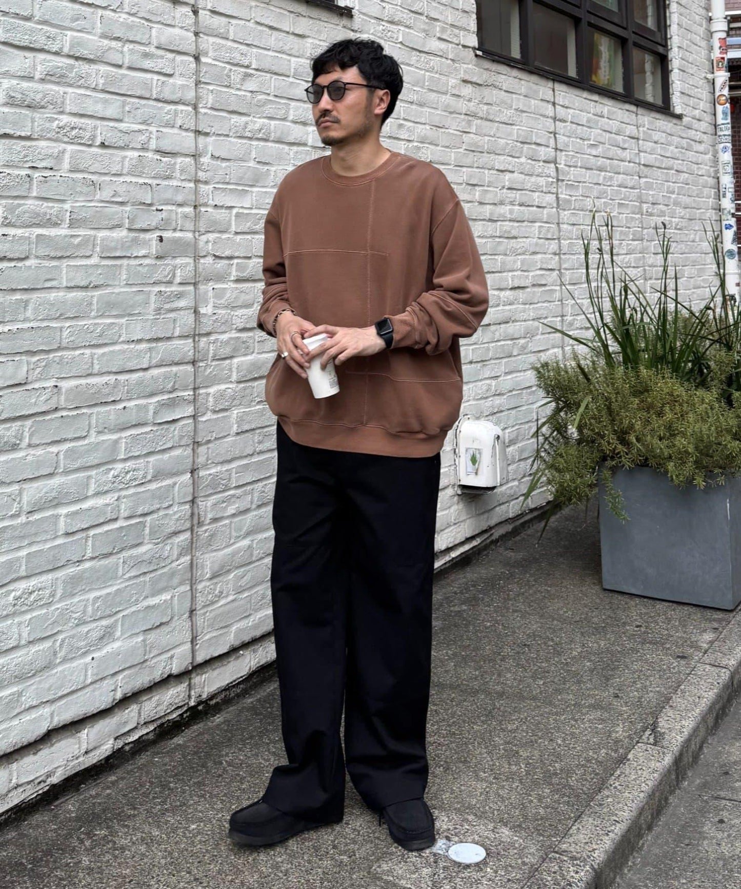 【小河正企劃】復古拼接衛衣