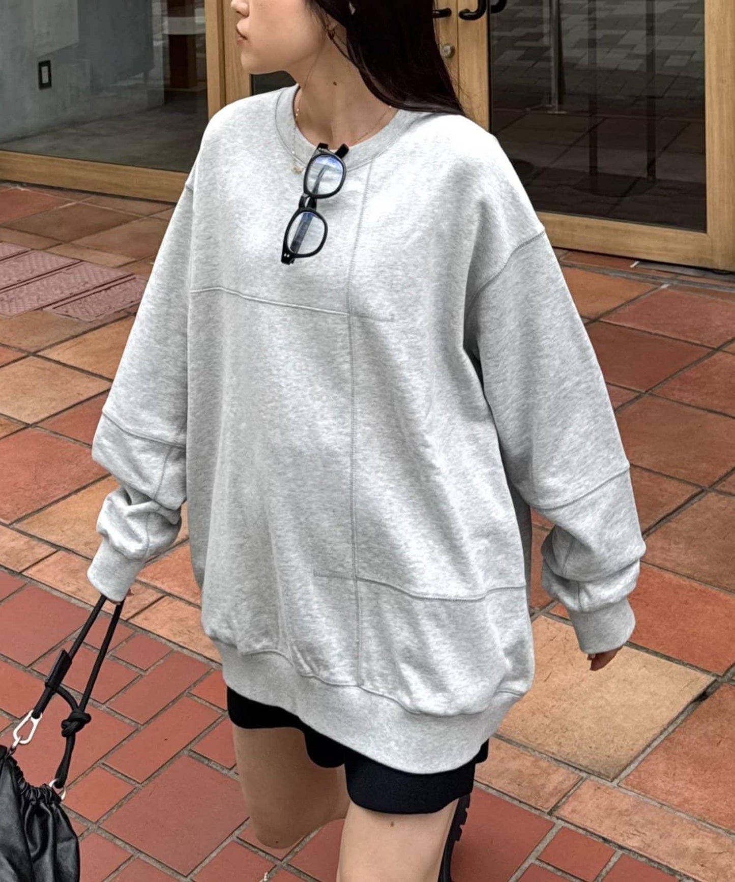 【小河正企劃】復古拼接衛衣