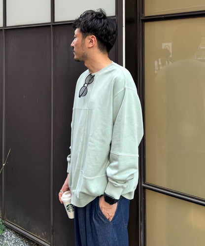 【小河正企劃】復古拼接衛衣