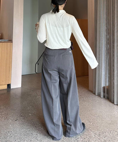 【CIAOPANIC TYPY】條紋背心疊穿翻領透視剪裁襯衫