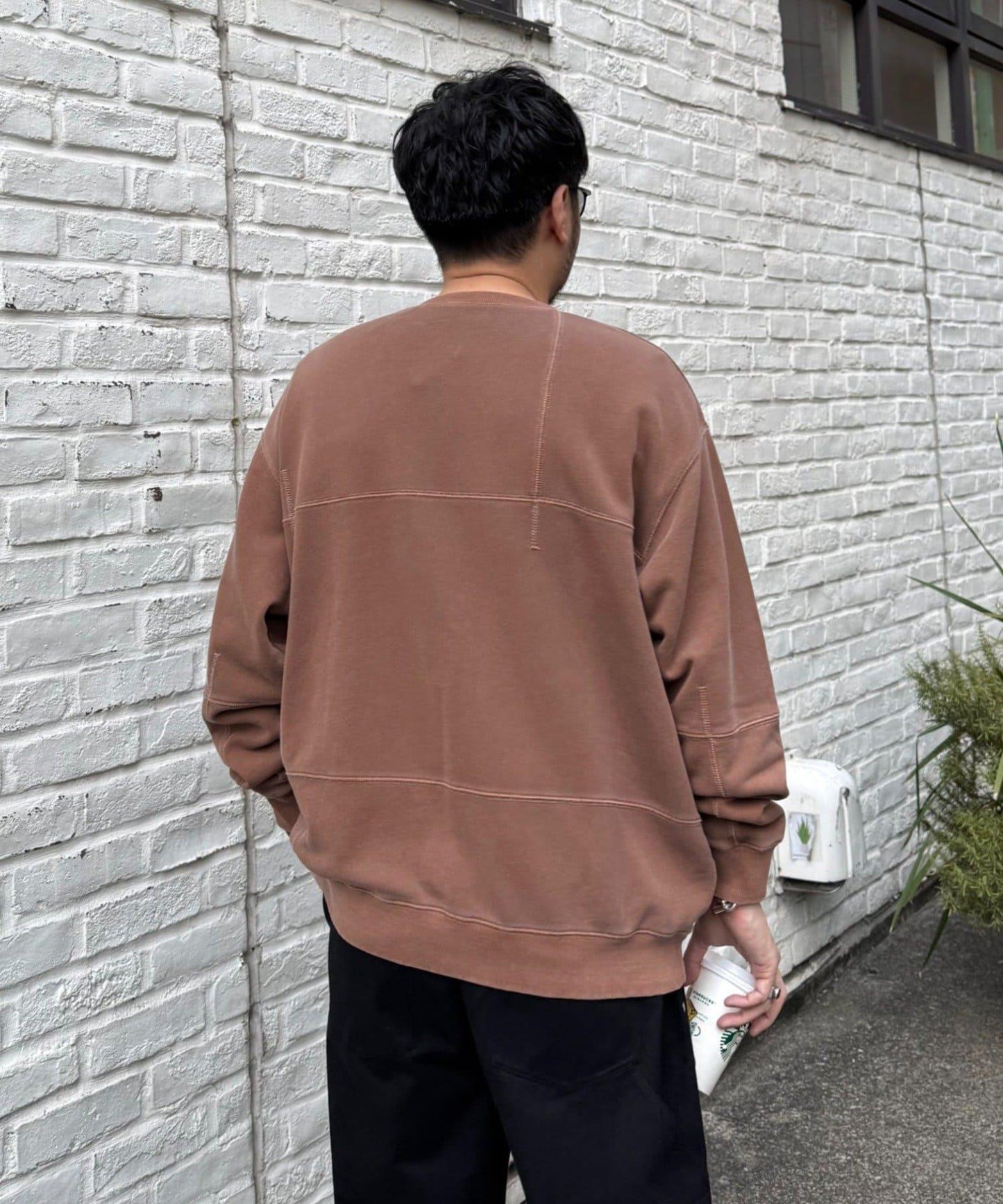 【小河正企劃】復古拼接衛衣